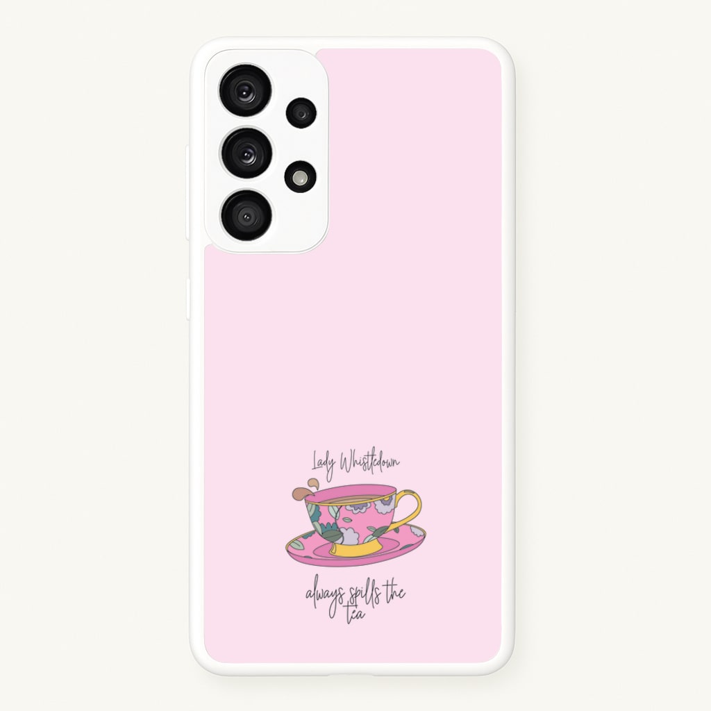 Lady Whistledown - Bridgerton Phone Case for Galaxy A33