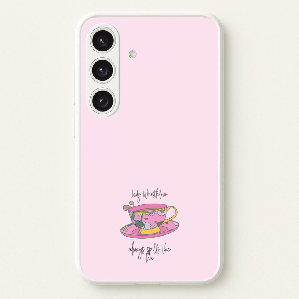 Lady Whistledown - Bridgerton Phone Case for Galaxy S25