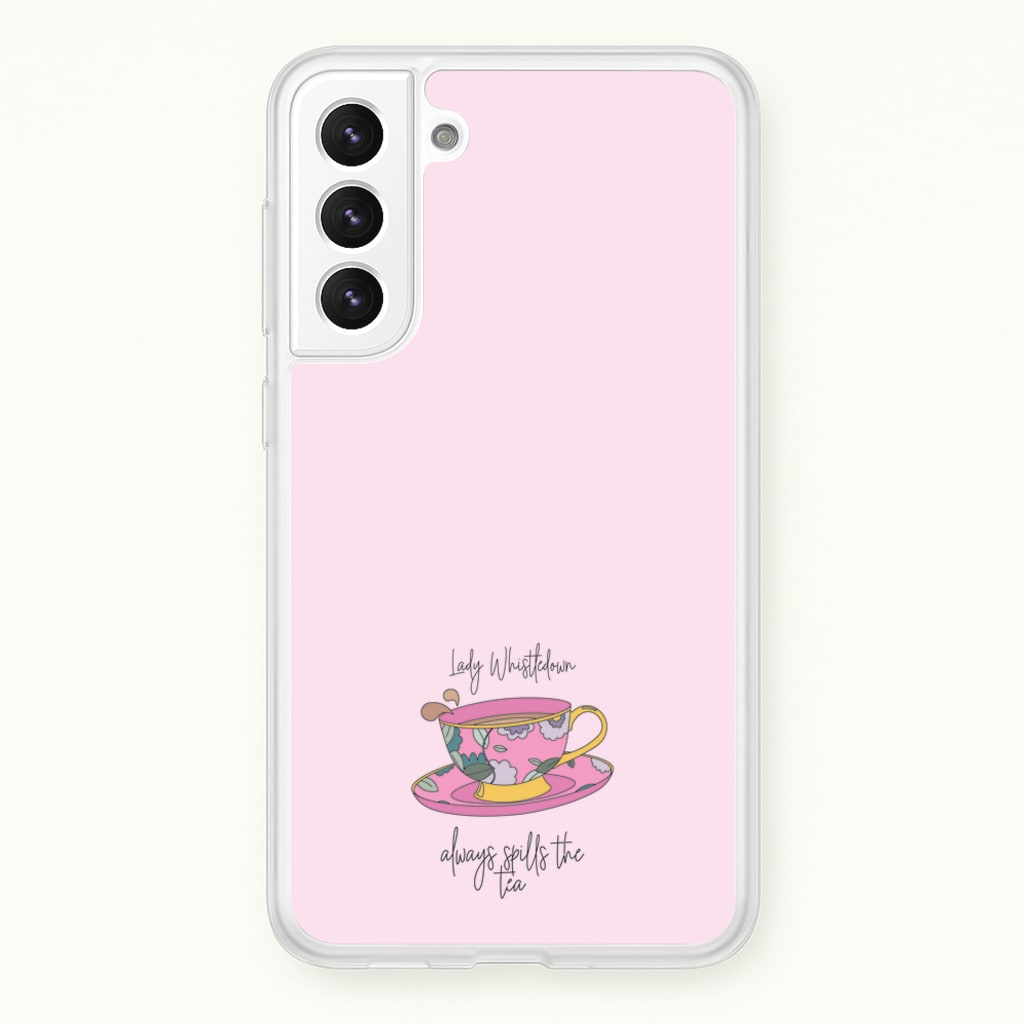 Lady Whistledown - Bridgerton Phone Case for Galaxy S22 Plus