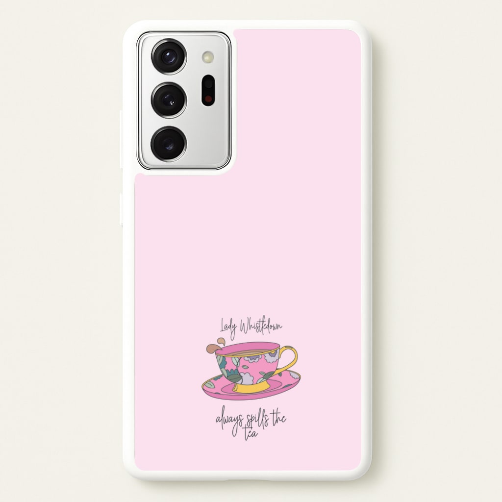 Lady Whistledown - Bridgerton Phone Case for Galaxy Note 20 Ultra