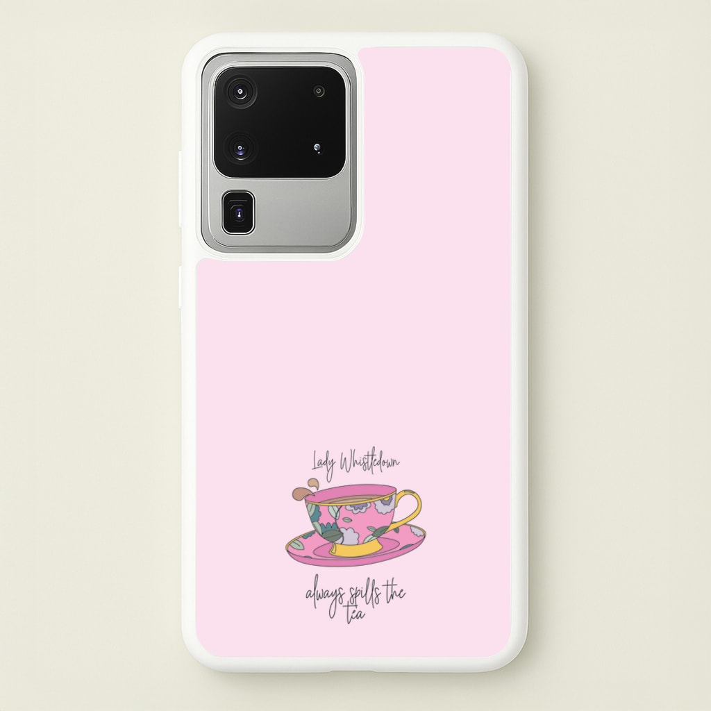 Lady Whistledown - Bridgerton Phone Case for Galaxy S20 Ultra