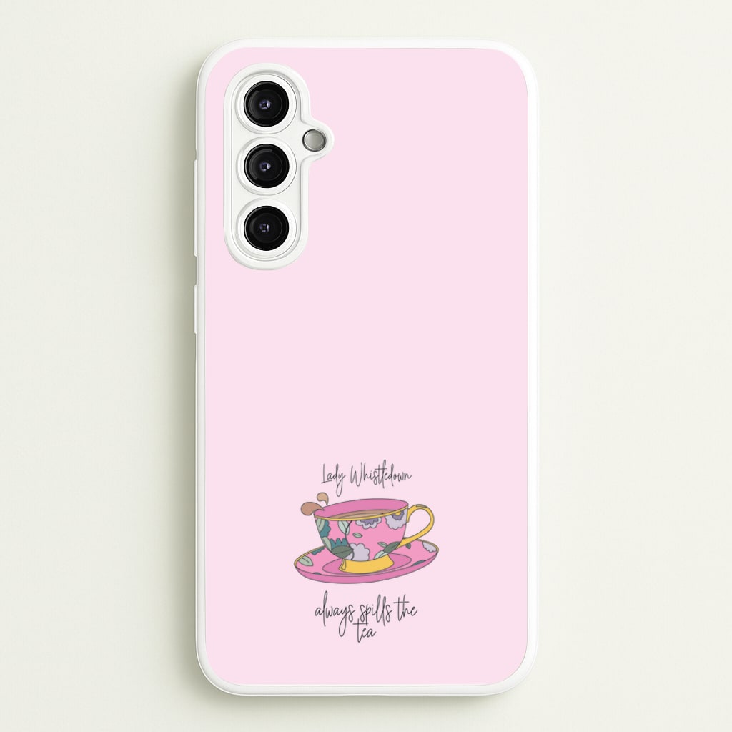 Lady Whistledown - Bridgerton Phone Case for Galaxy A14
