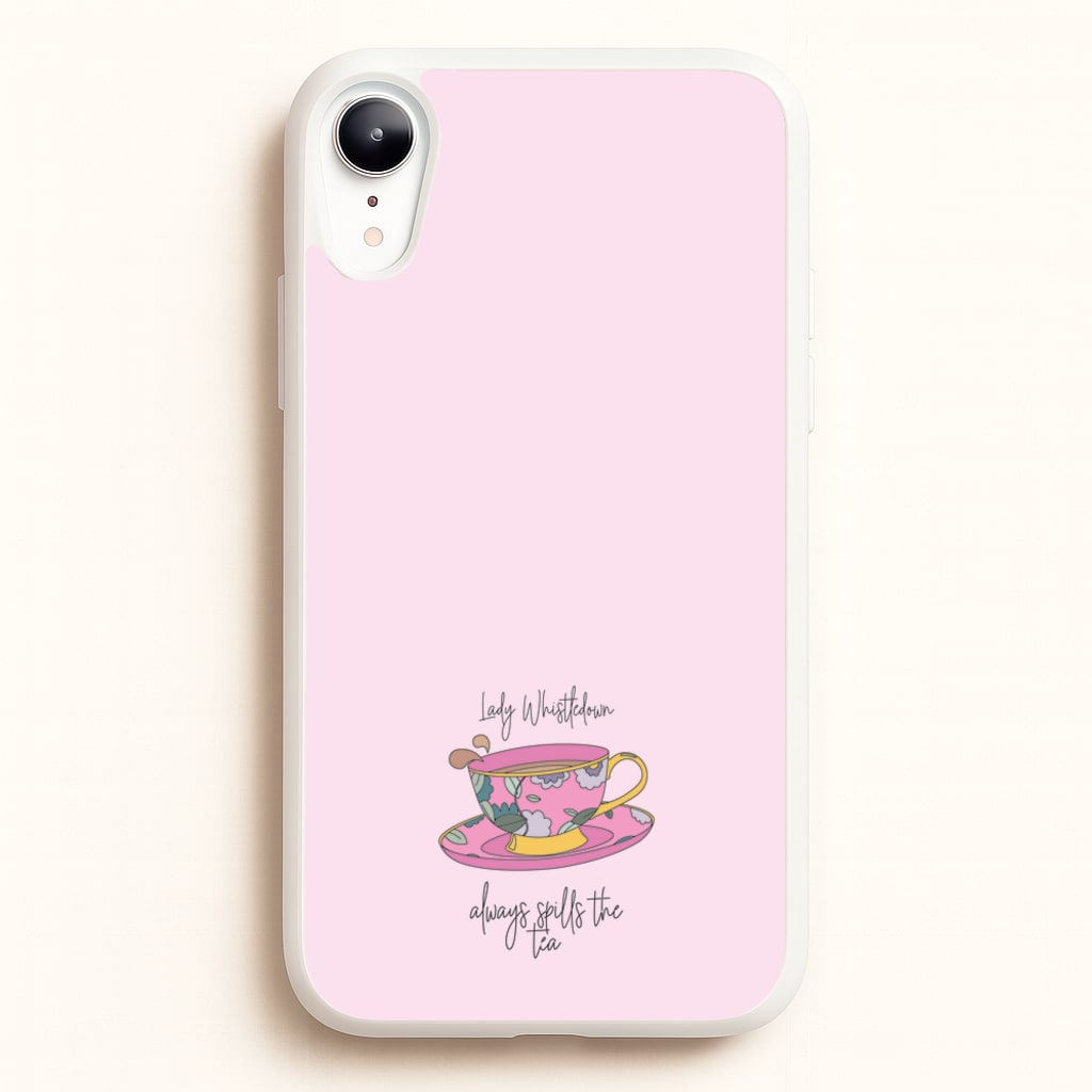 Lady Whistledown - Bridgerton Phone Case for iPhone XR