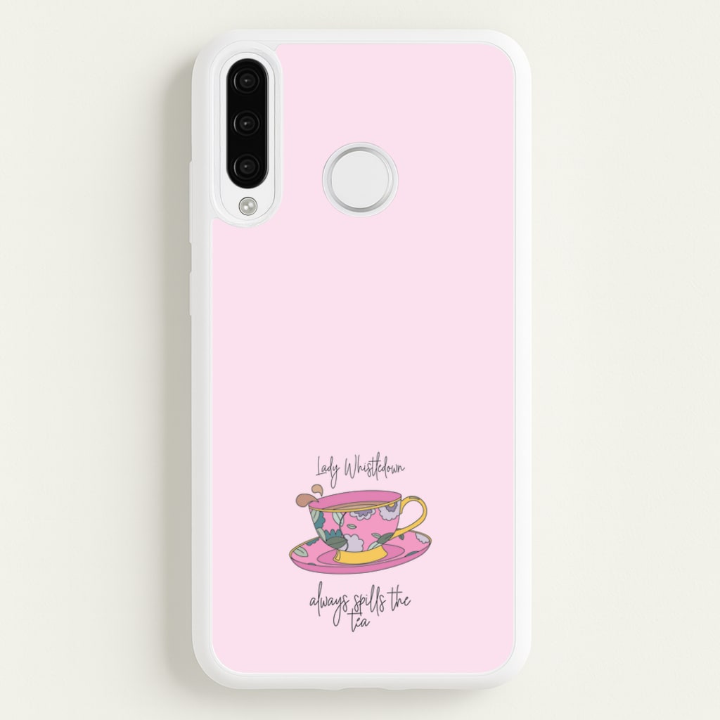 Lady Whistledown - Bridgerton Phone Case for Huawei P30 Lite