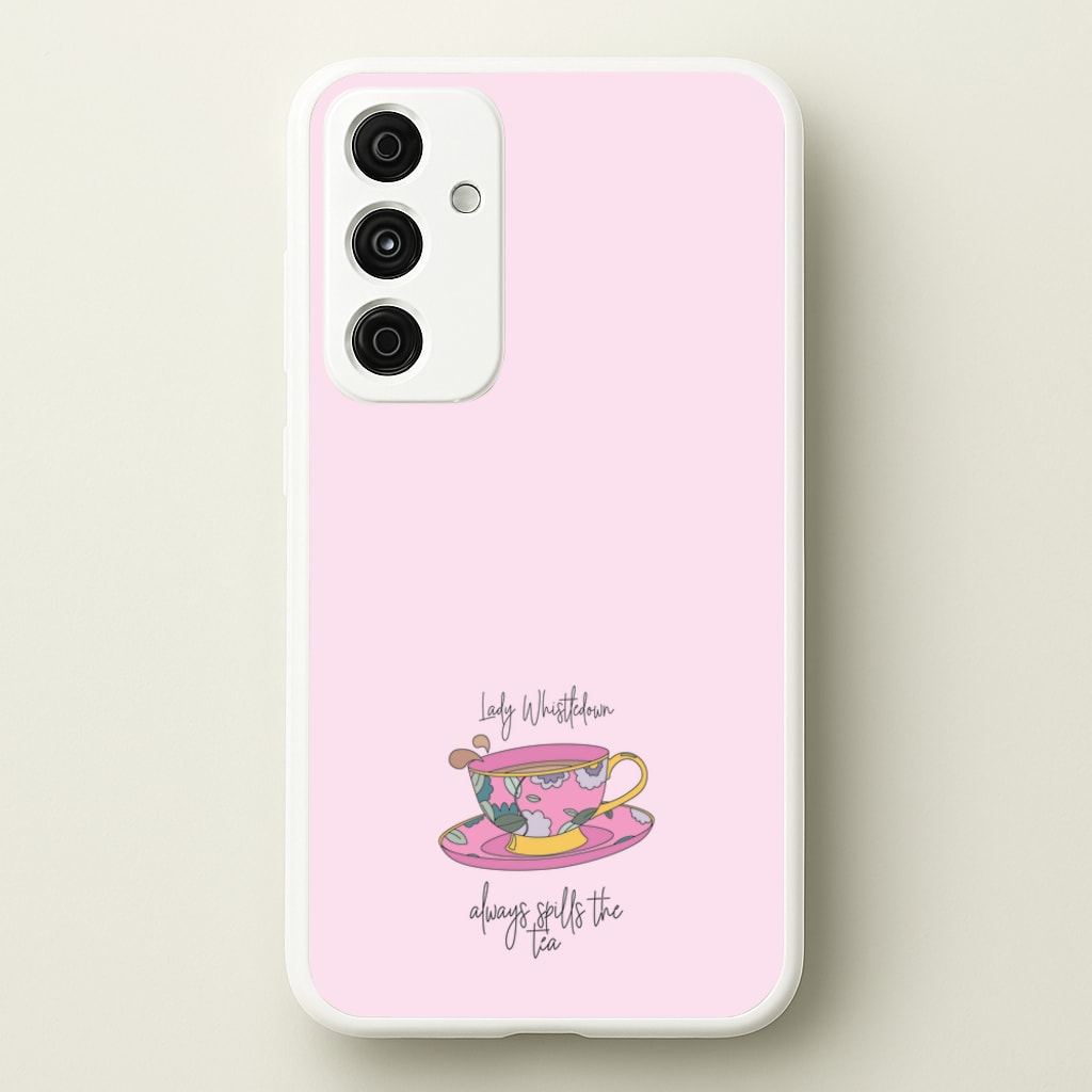 Lady Whistledown - Bridgerton Phone Case for Galaxy A55