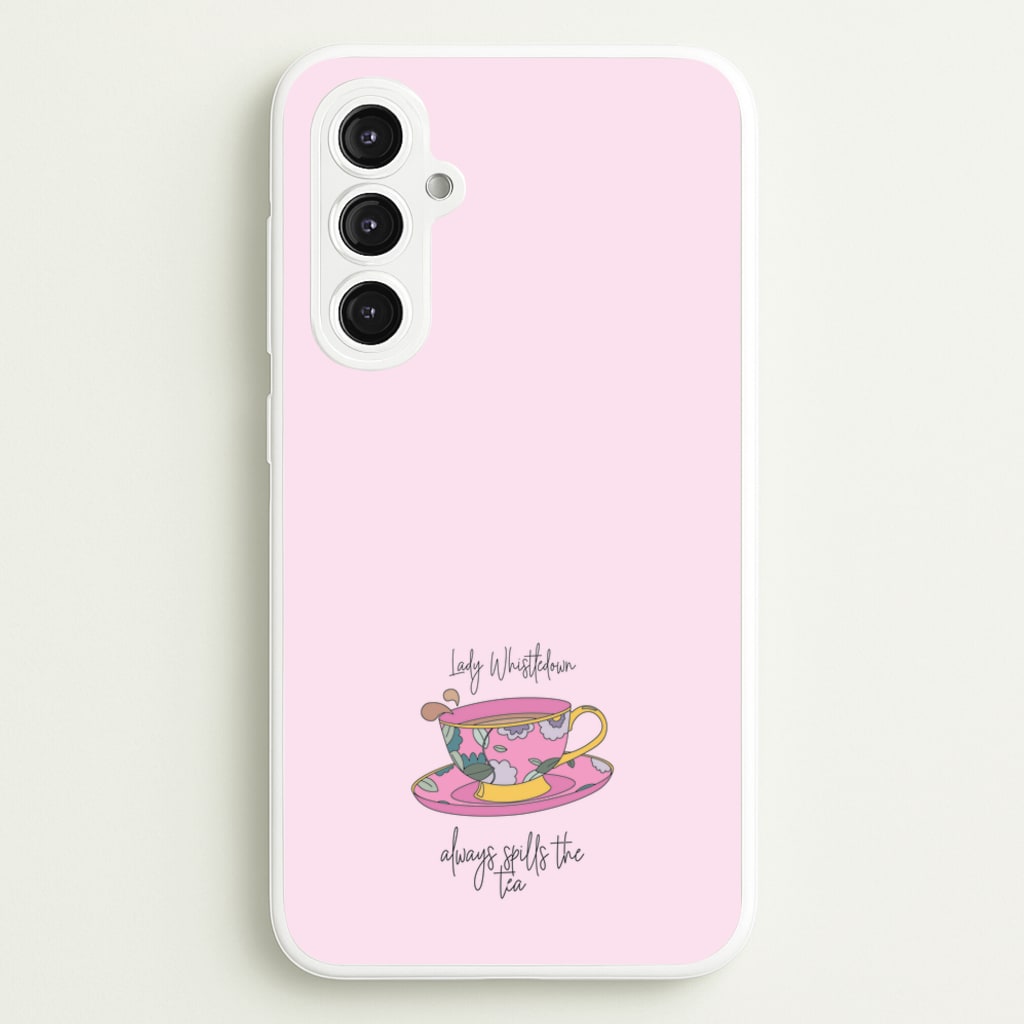 Lady Whistledown - Bridgerton Phone Case for Galaxy S23FE