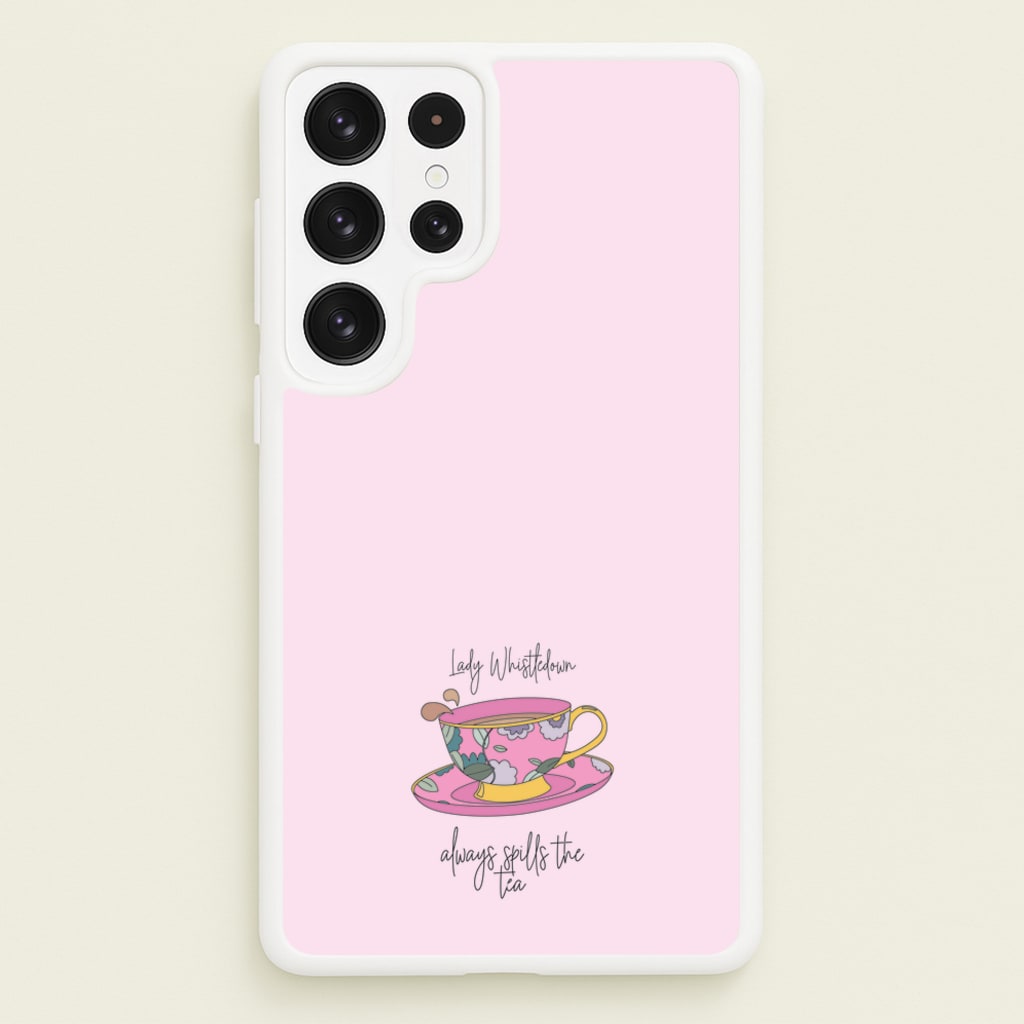 Lady Whistledown - Bridgerton Phone Case for Galaxy S22 Ultra