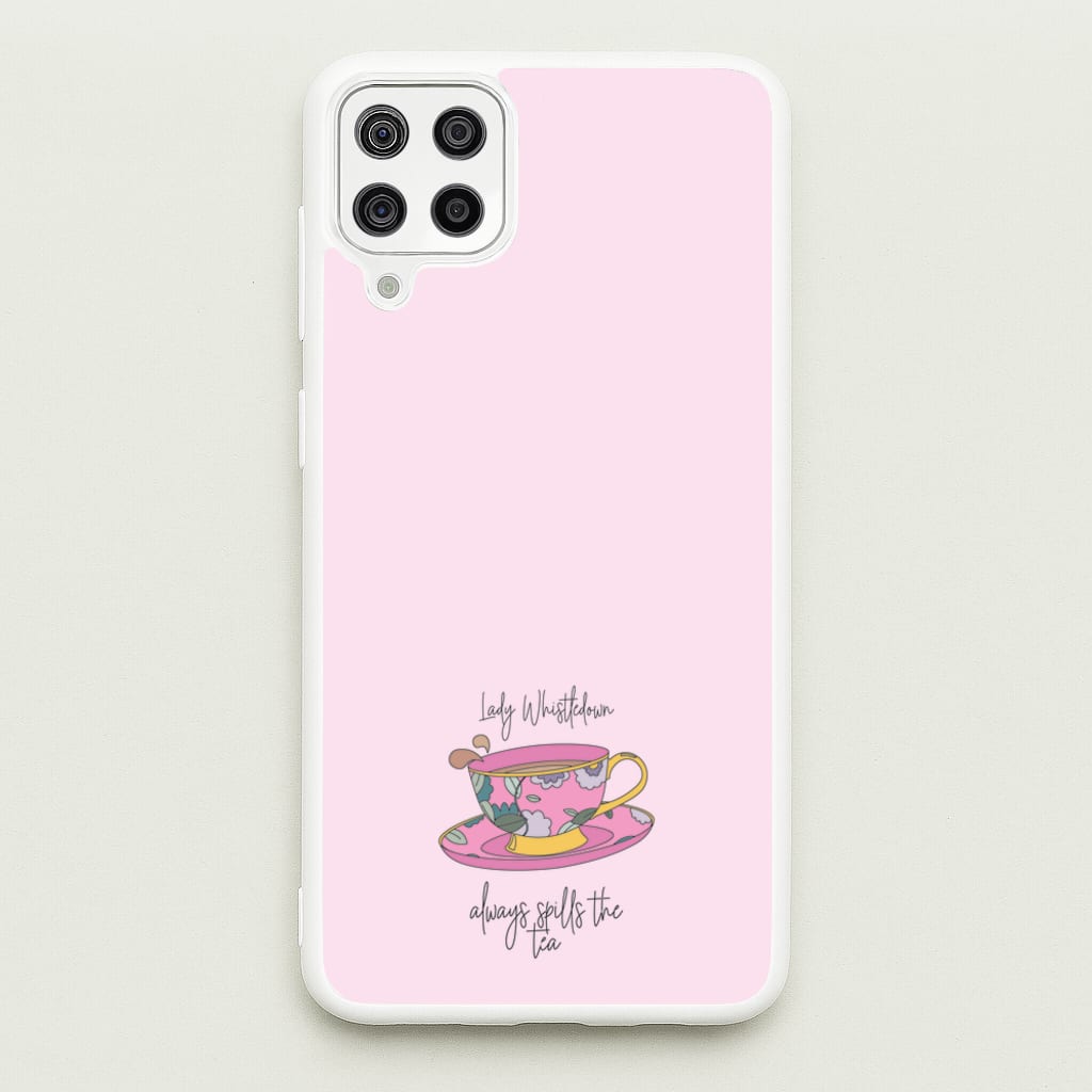 Lady Whistledown - Bridgerton Phone Case for Galaxy A12