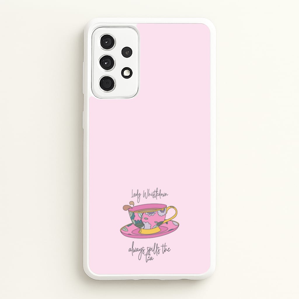 Lady Whistledown - Bridgerton Phone Case for Galaxy A52 / A52s