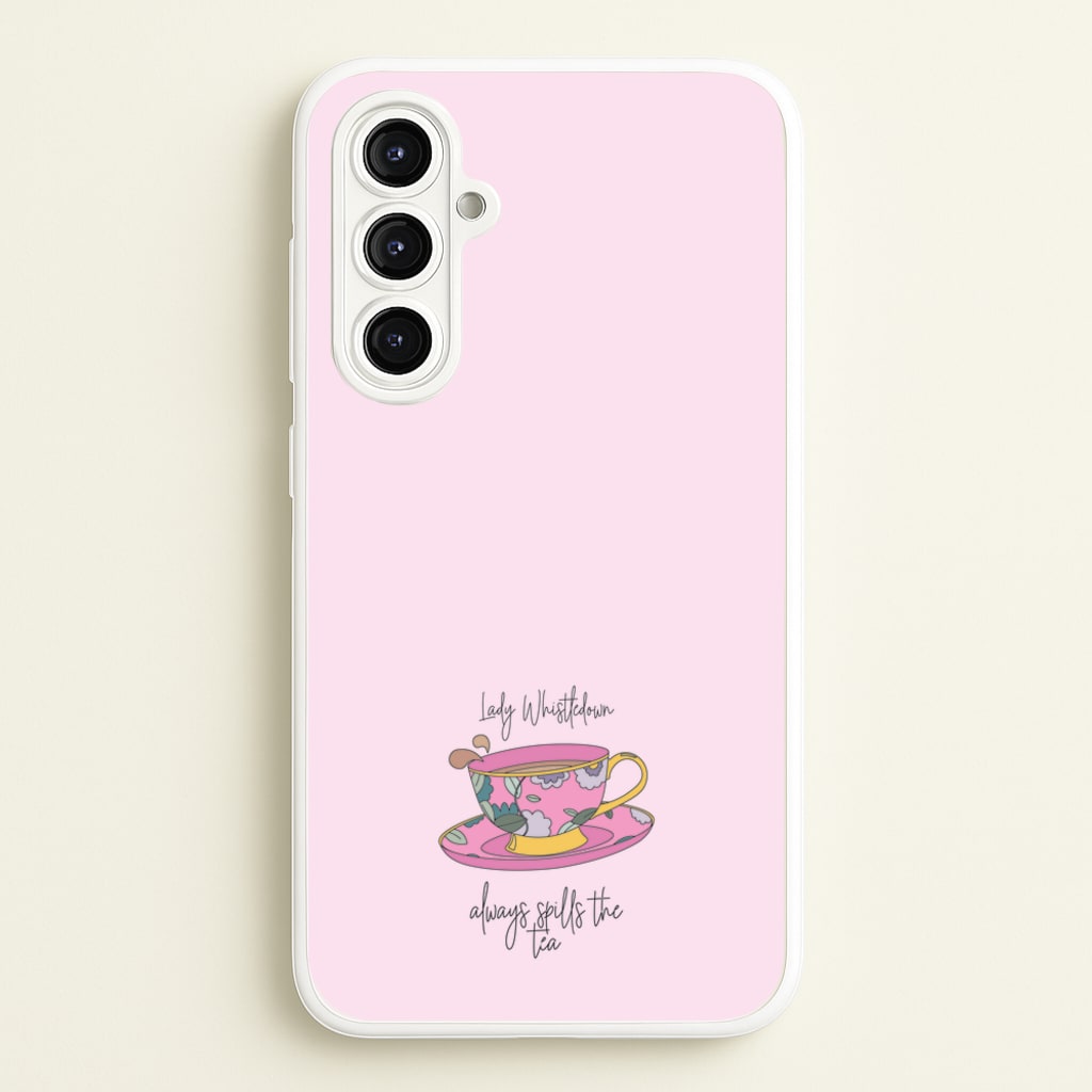 Lady Whistledown - Bridgerton Phone Case for Galaxy A16