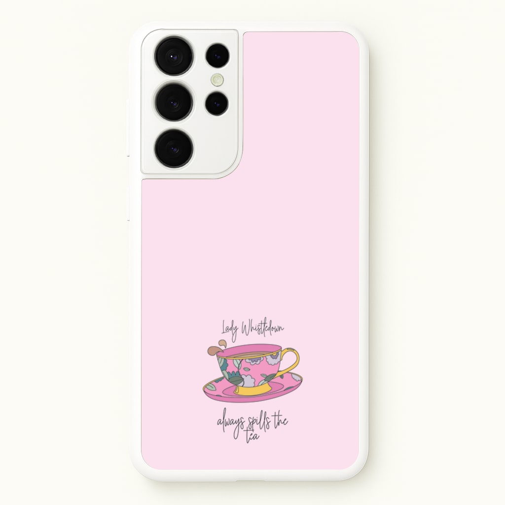Lady Whistledown - Bridgerton Phone Case for Galaxy S21 Ultra