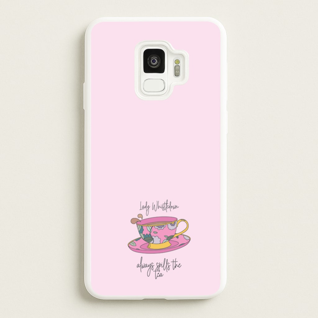 Lady Whistledown - Bridgerton Phone Case for Galaxy S9