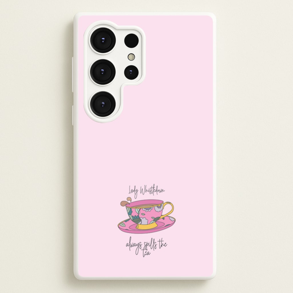 Lady Whistledown - Bridgerton Phone Case for Galaxy S25 Ultra