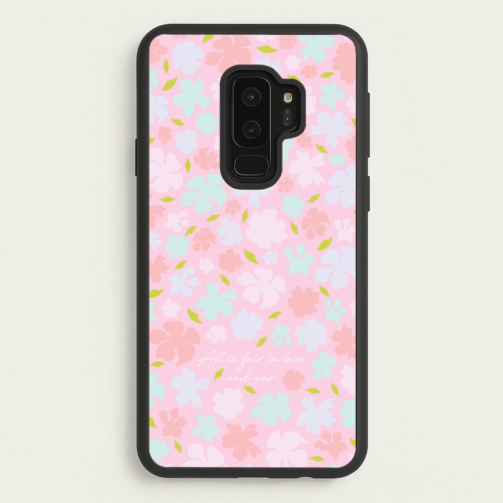 All Is Fair In Love And War - Bridgerton Phone Case for Galaxy S9 Plus