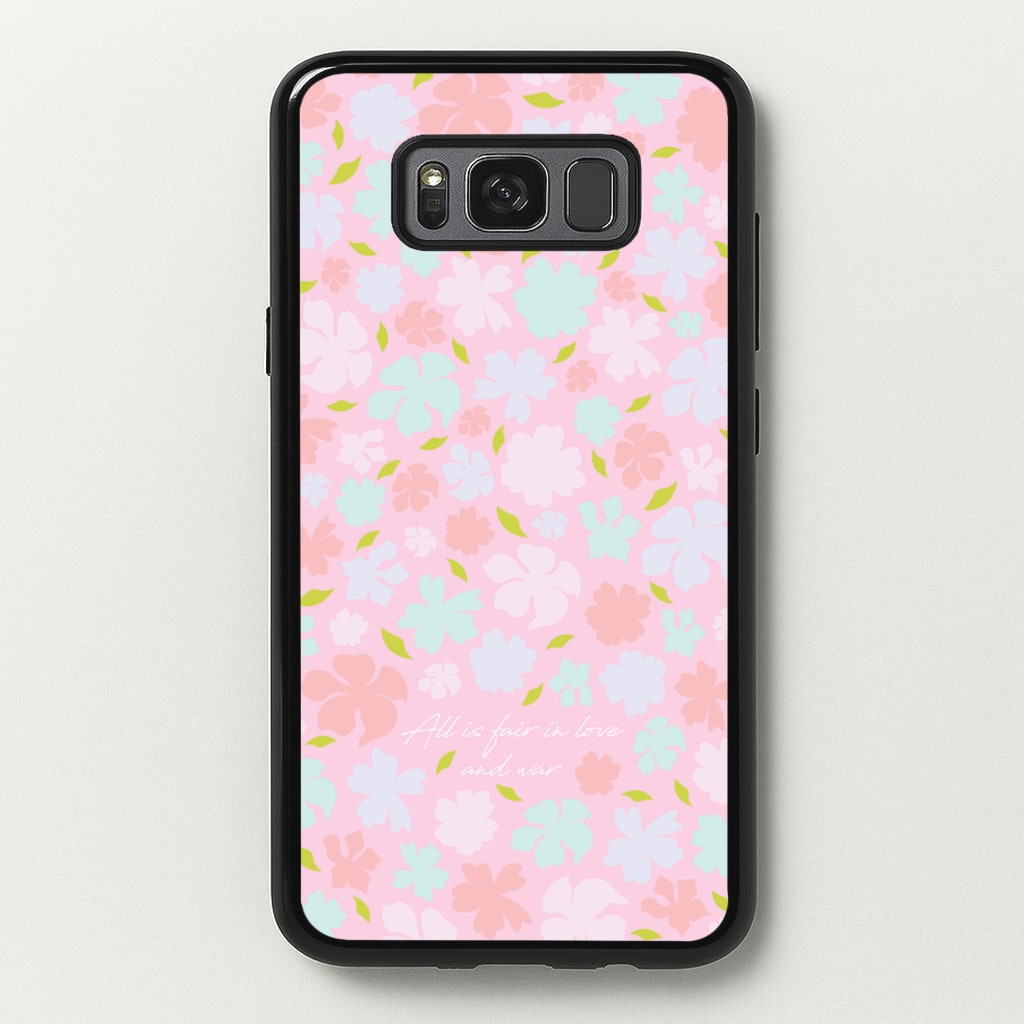 All Is Fair In Love And War - Bridgerton Phone Case for Galaxy S8 Plus