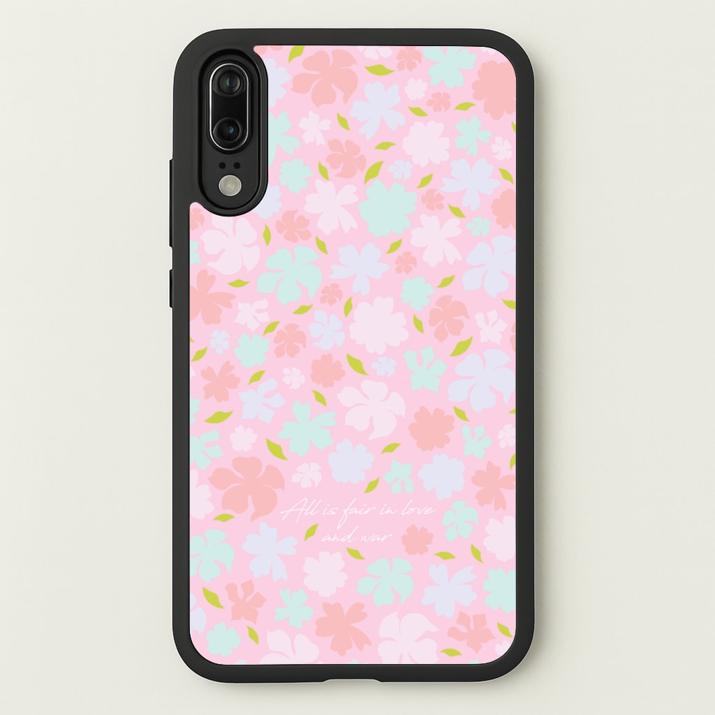 All Is Fair In Love And War - Bridgerton Phone Case for Huawei P20