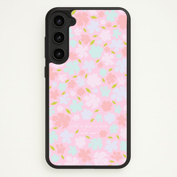 All Is Fair In Love And War - Bridgerton Phone Case for Galaxy S23