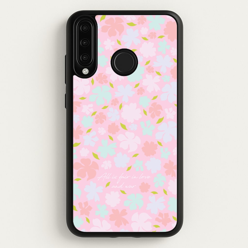 All Is Fair In Love And War - Bridgerton Phone Case for Huawei P30 Lite