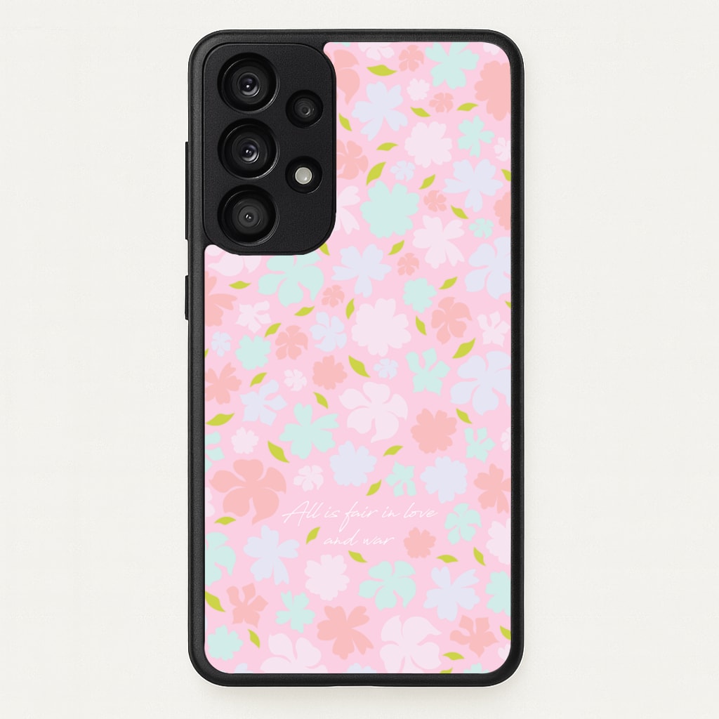 All Is Fair In Love And War - Bridgerton Phone Case for Galaxy A53