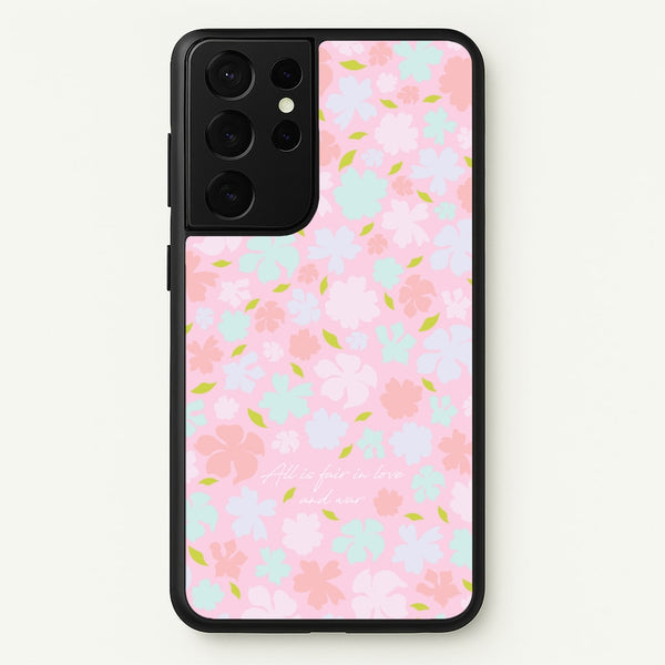 All Is Fair In Love And War - Bridgerton Phone Case for Galaxy S21 Ultra