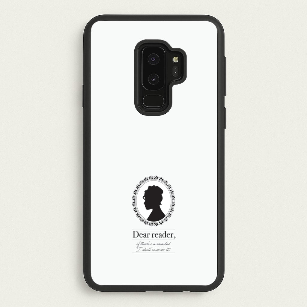 Dear Reader - Bridgerton Phone Case for Galaxy S9 Plus