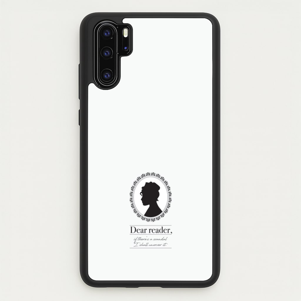 Dear Reader - Bridgerton Phone Case for Huawei P30 Pro