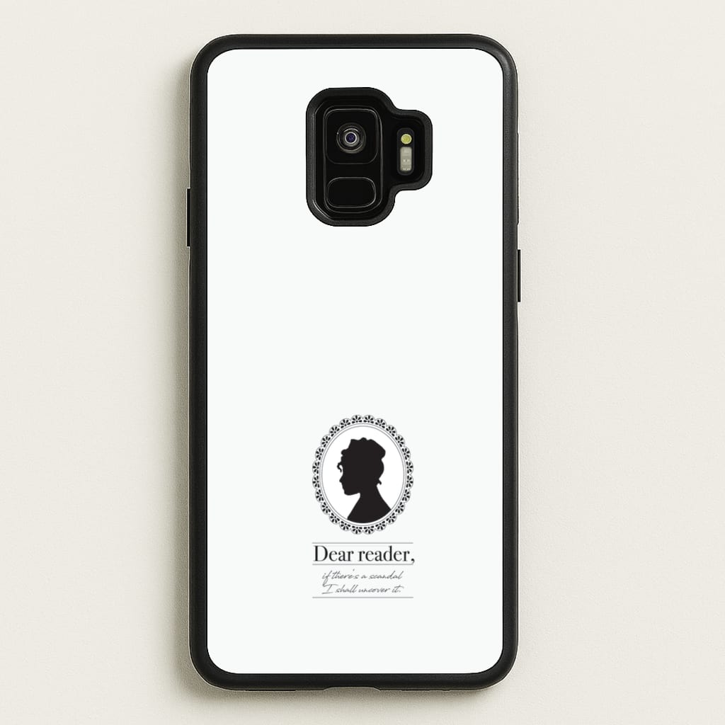 Dear Reader - Bridgerton Phone Case for Galaxy S9