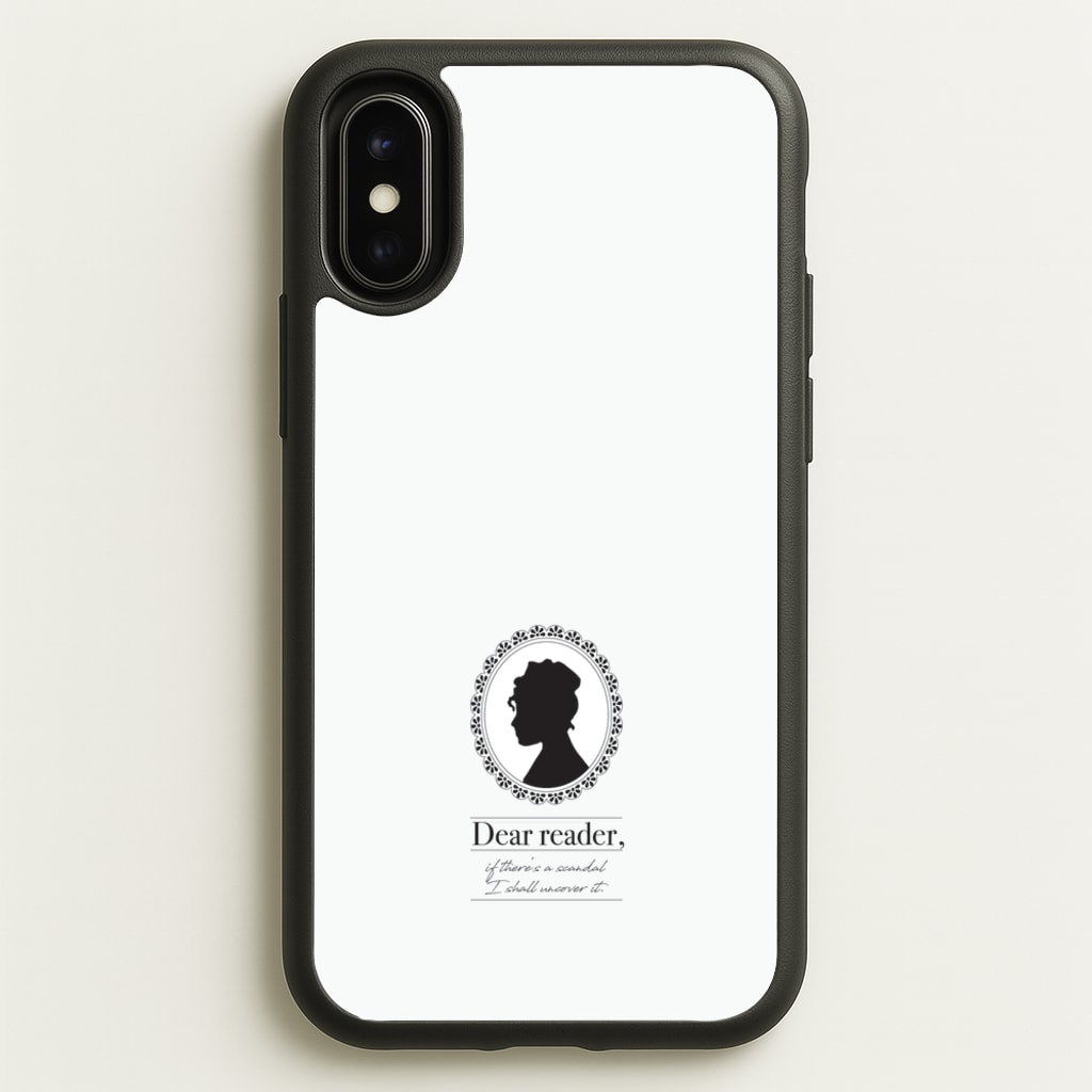 Dear Reader - Bridgerton Phone Case for iPhone X / XS