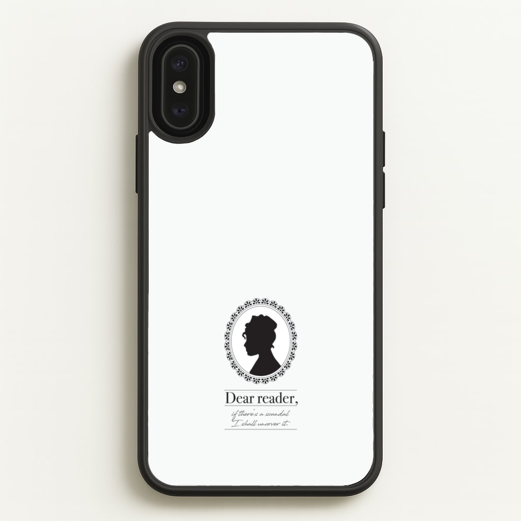 Dear Reader - Bridgerton Phone Case for iPhone XS Max