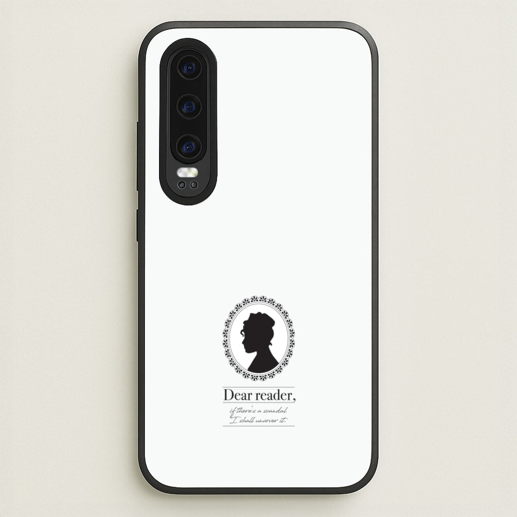 Dear Reader - Bridgerton Phone Case for Huawei P30