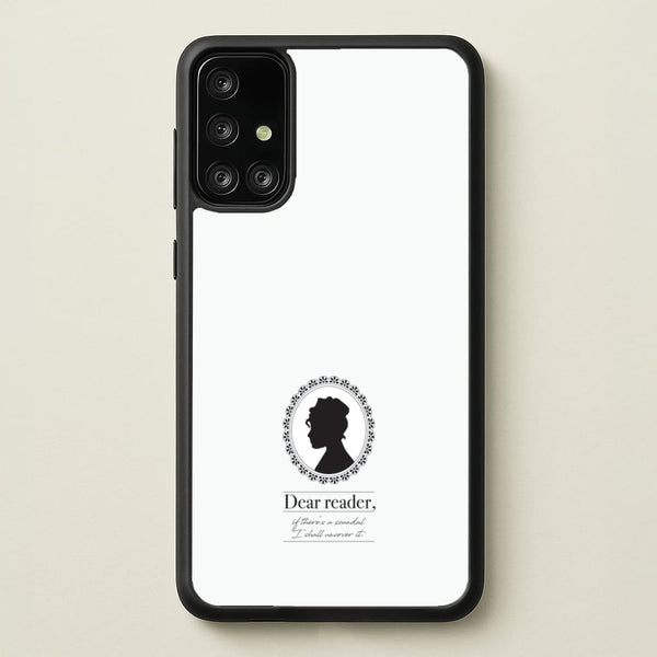 Dear Reader - Bridgerton Phone Case for Galaxy A71