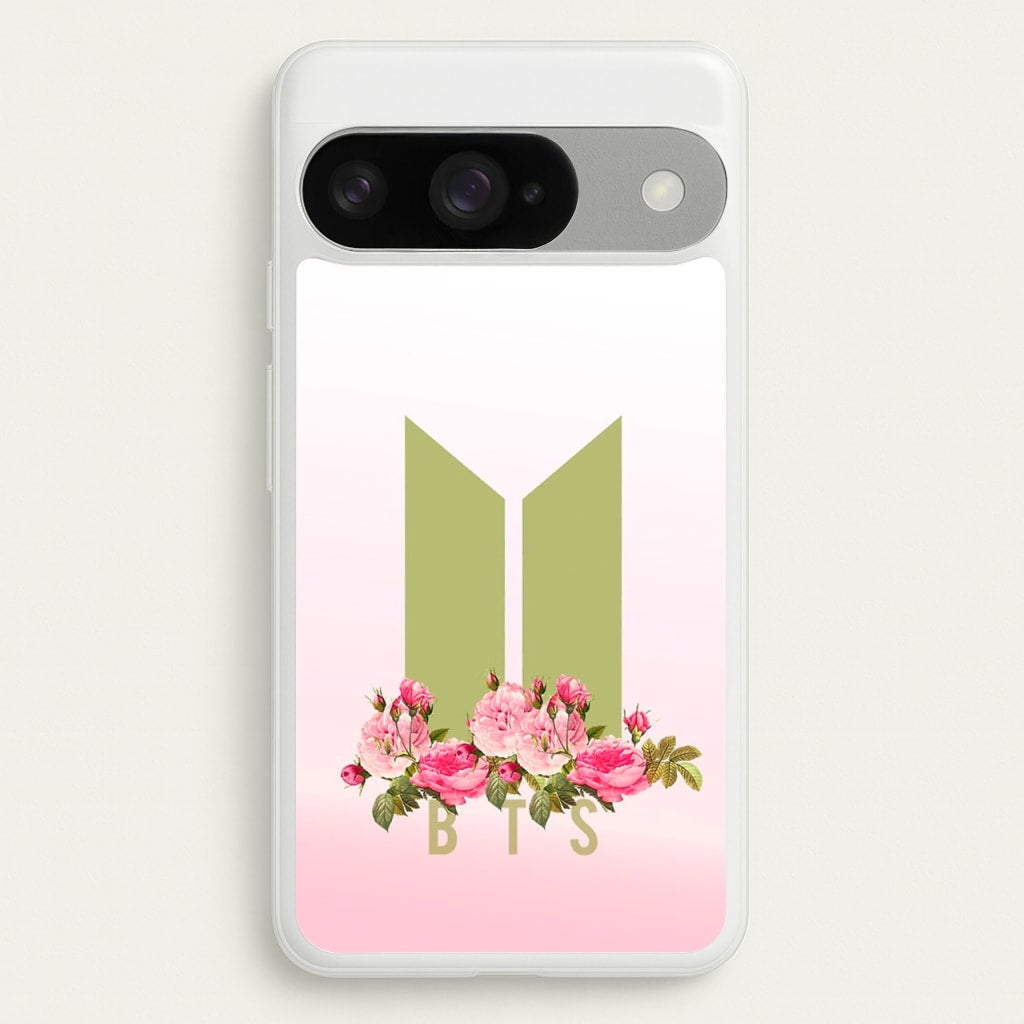 Pink Ombre K-Pop Band Logo Phone Case for Google Pixel 10 / 10 Pro