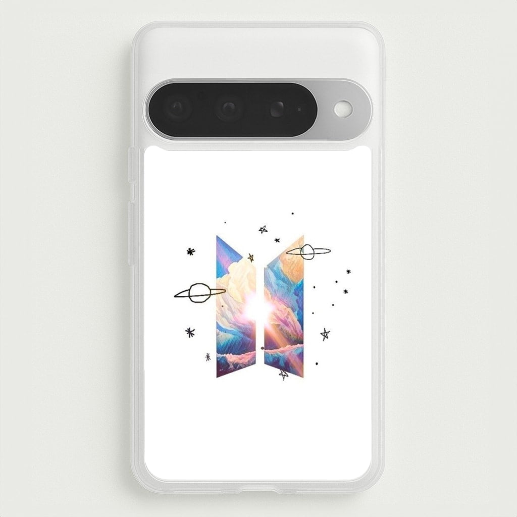 Space K-Pop Band Logo Phone Case for Google Pixel 10 Pro XL