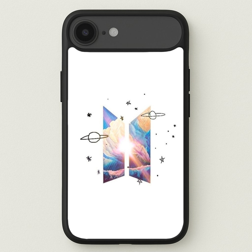 Space K-Pop Band Logo Phone Case for iPhone 17 Air