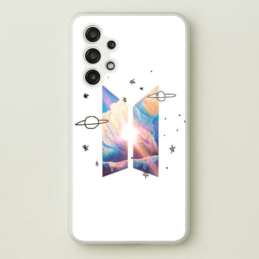 Space K-Pop Band Logo - BTS Phone Case for Galaxy A13