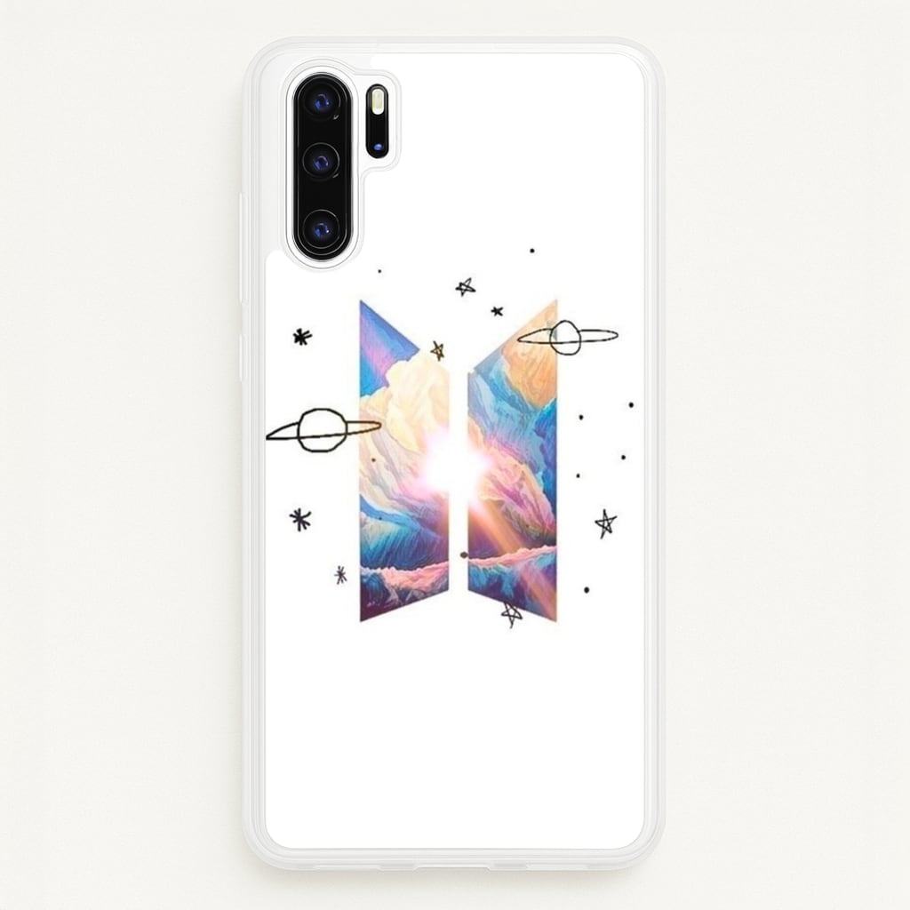 Space K-Pop Band Logo  - BTS Phone Case for Huawei P30 Pro