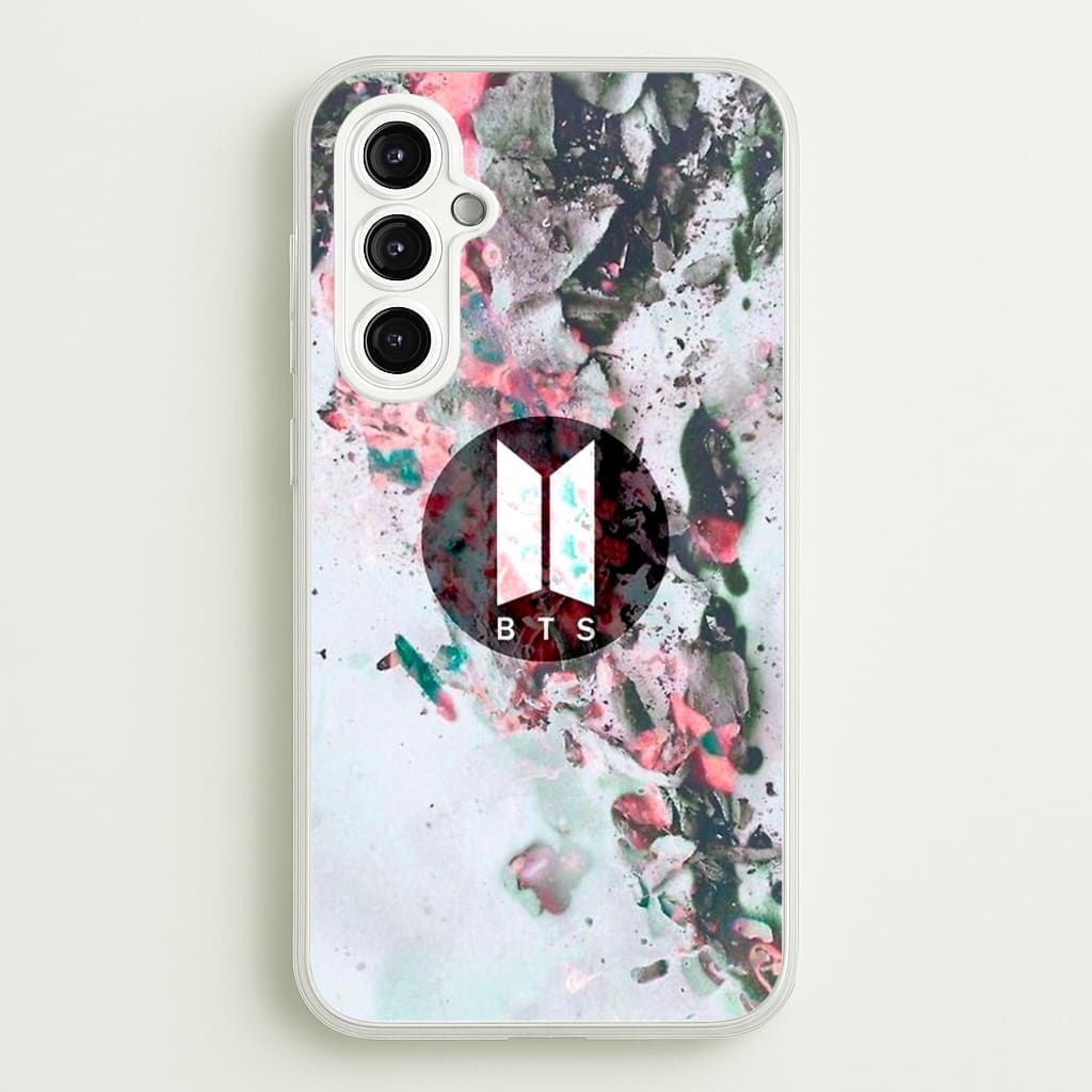 K-Pop Band Marble Logo - BTS Phone Case for Galaxy A14