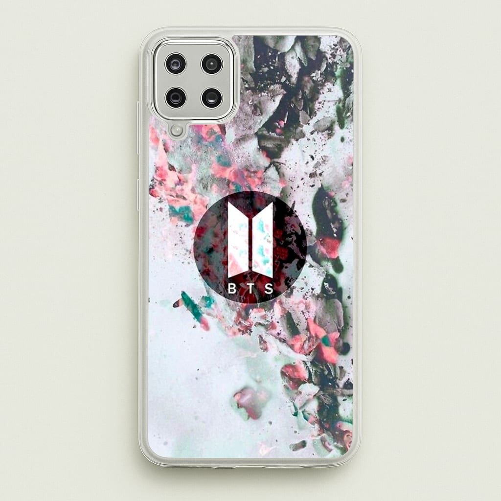 K-Pop Band Marble Logo - BTS Phone Case for Galaxy A12