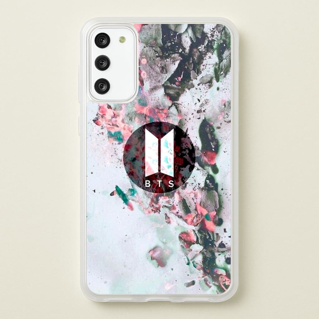 K-Pop Band Marble Logo - BTS Phone Case for Galaxy A41