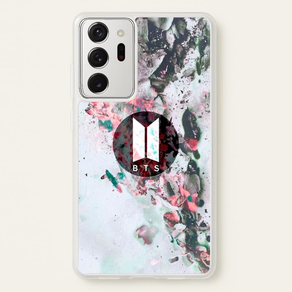 K-Pop Band Marble Logo - BTS Phone Case for Galaxy Note 20 Ultra