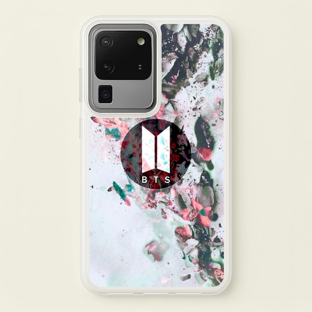 K-Pop Band Marble Logo - BTS Phone Case for Galaxy S20 Ultra