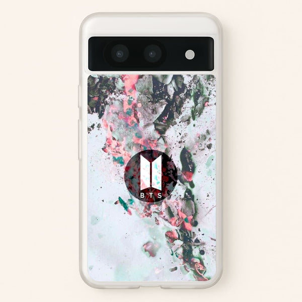 K-Pop Band Marble Logo - BTS Phone Case for Google Pixel 8a