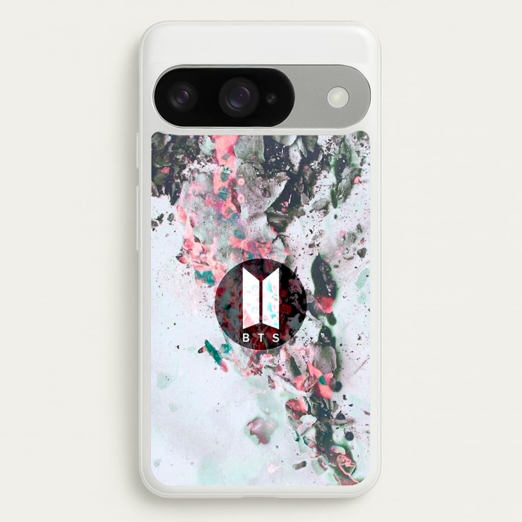 K-Pop Band Marble Logo Phone Case for Google Pixel 10 / 10 Pro