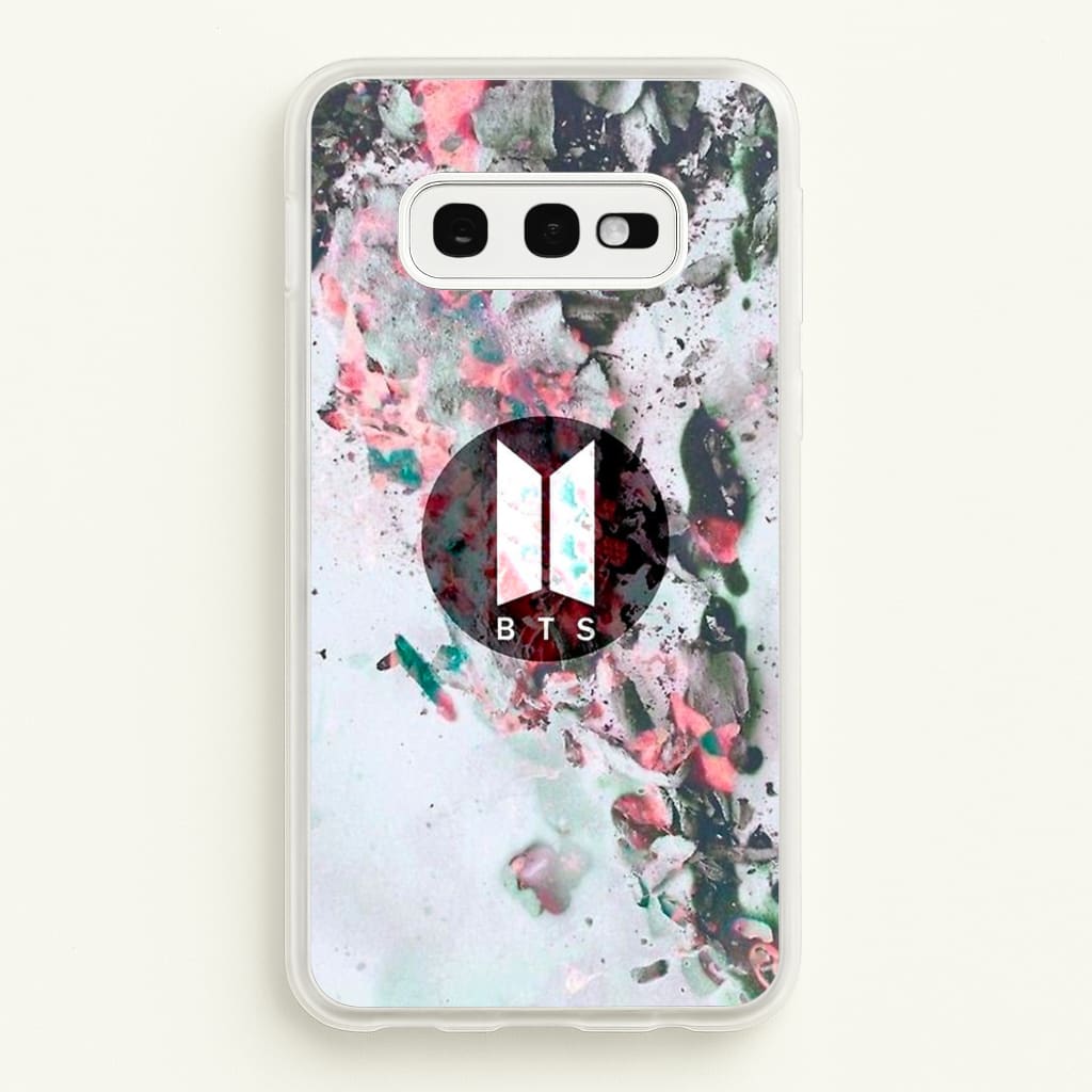 K-Pop Band Marble Logo - BTS Phone Case for Galaxy S10e