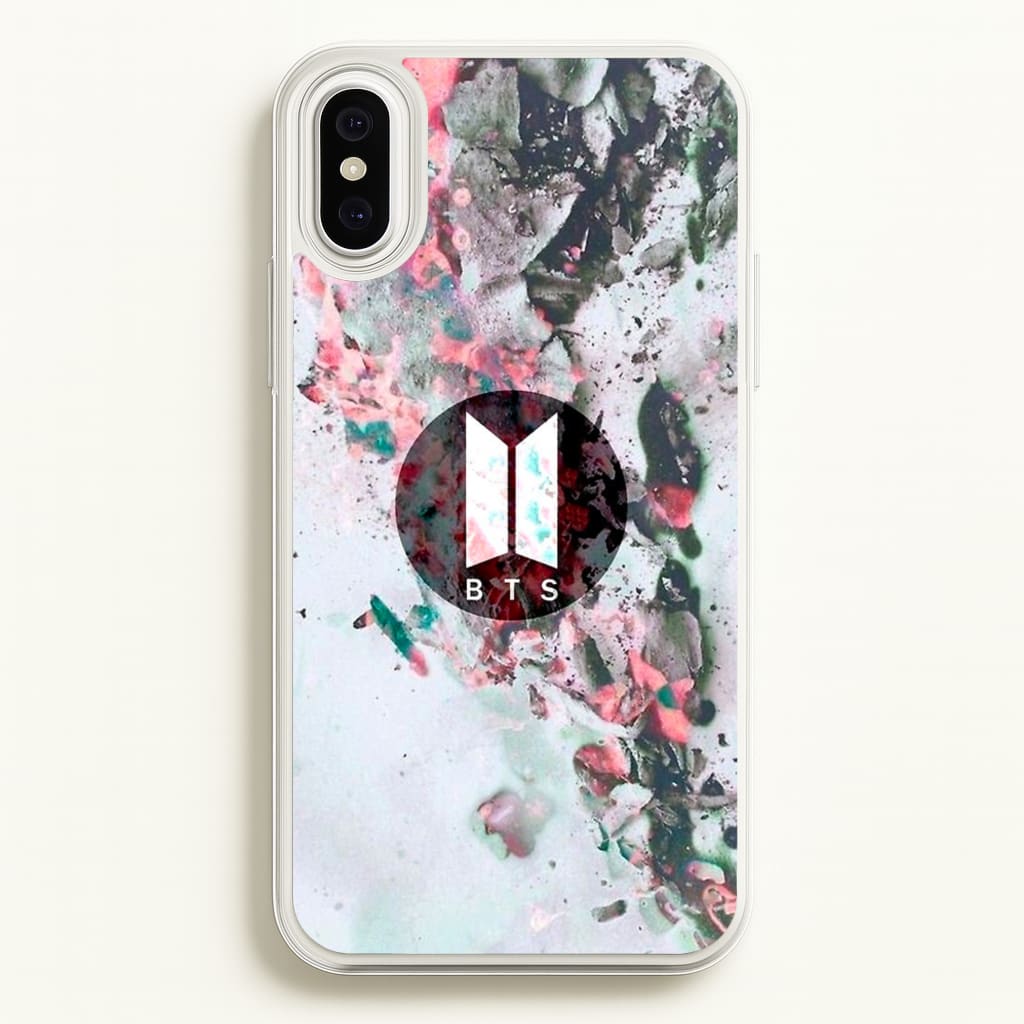 K-Pop Band Marble Logo - BTS Phone Case for iPhone XS Max