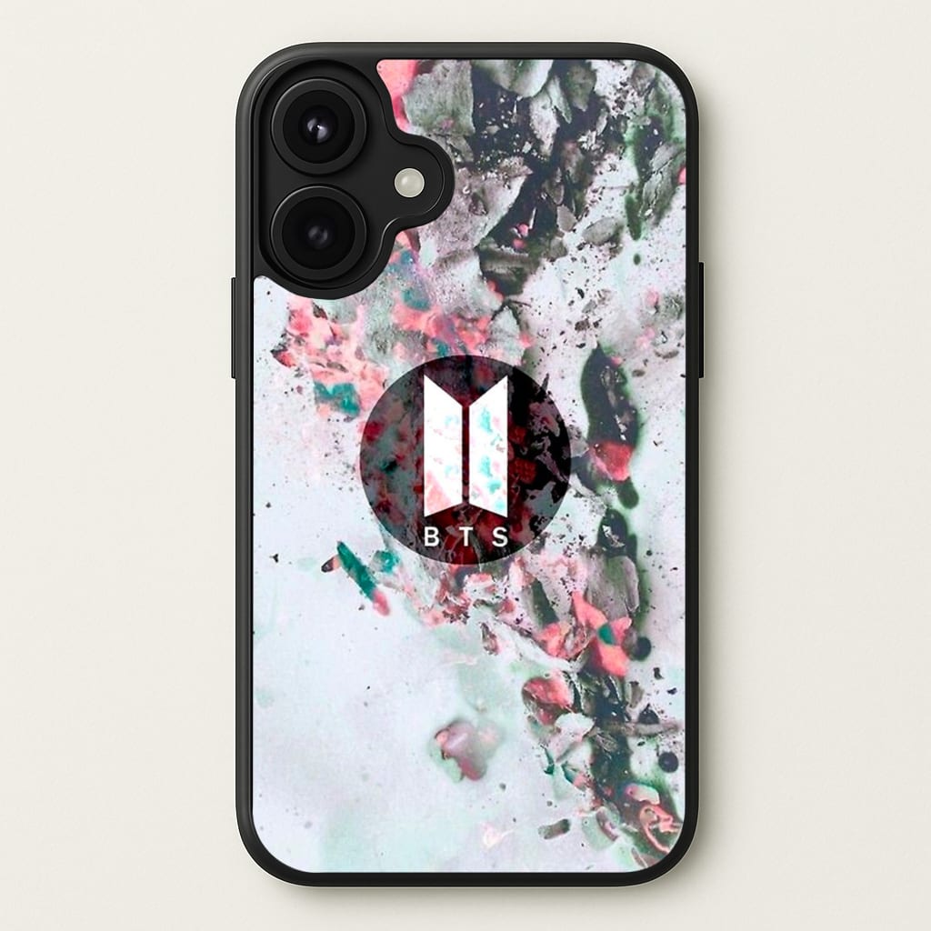 K-Pop Band Marble Logo Phone Case for iPhone 17