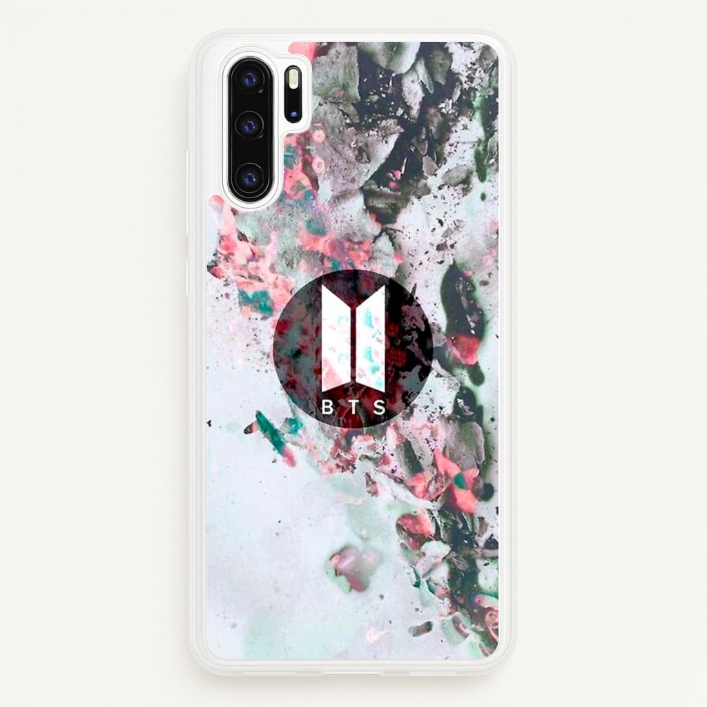 K-Pop Band Marble Logo - BTS Phone Case for Huawei P30 Pro