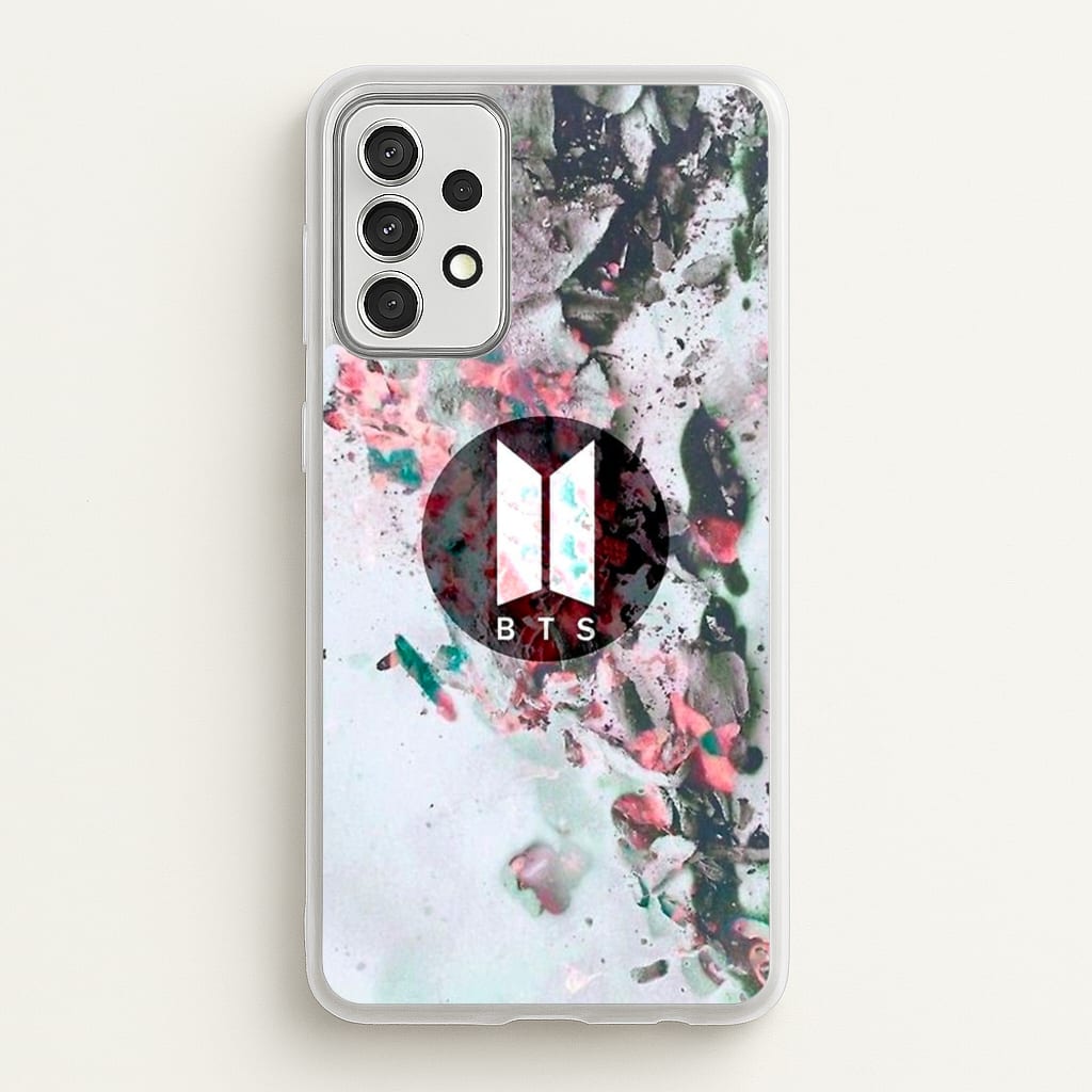 K-Pop Band Marble Logo - BTS Phone Case for Galaxy A52 / A52s