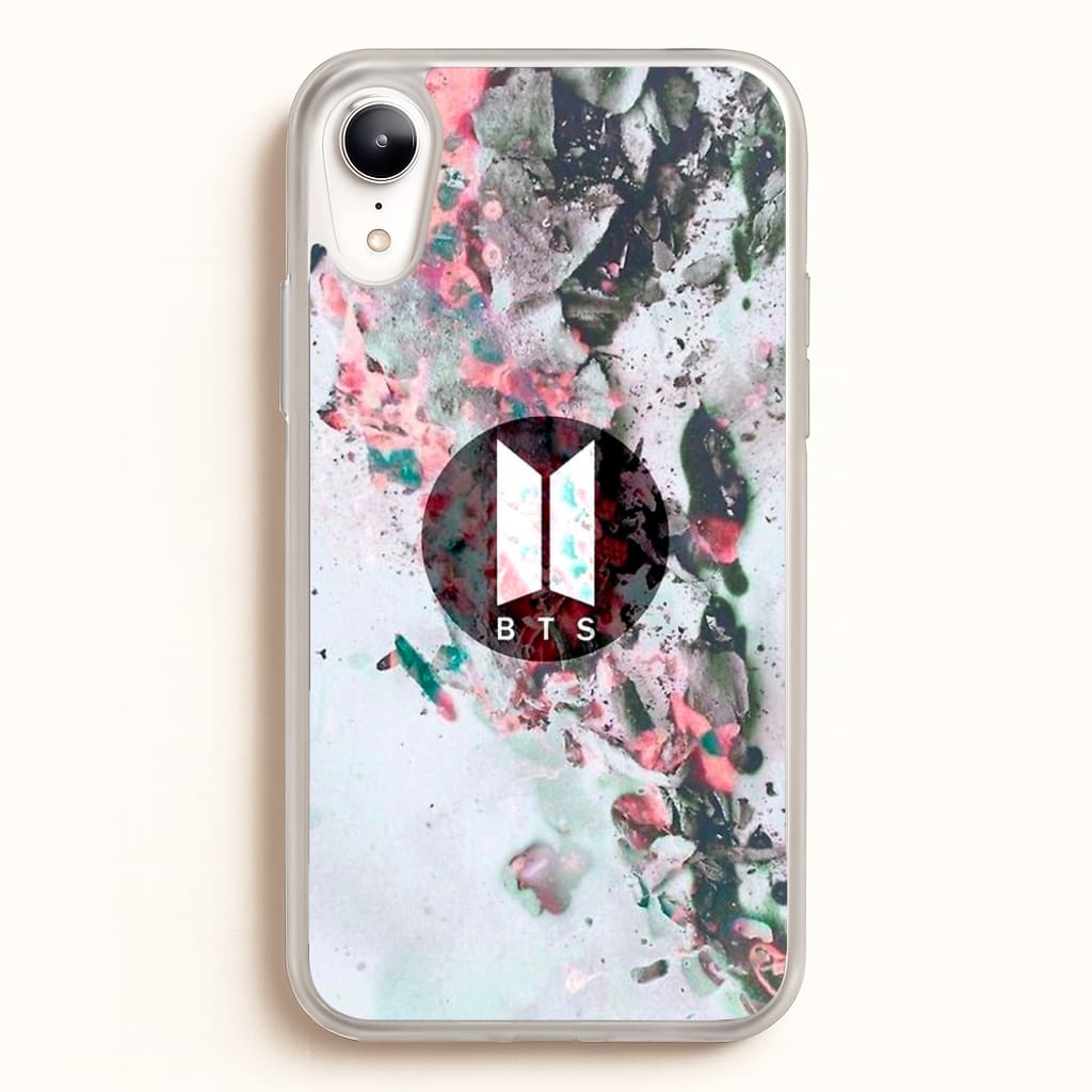 K-Pop Band Marble Logo - BTS Phone Case for iPhone XR