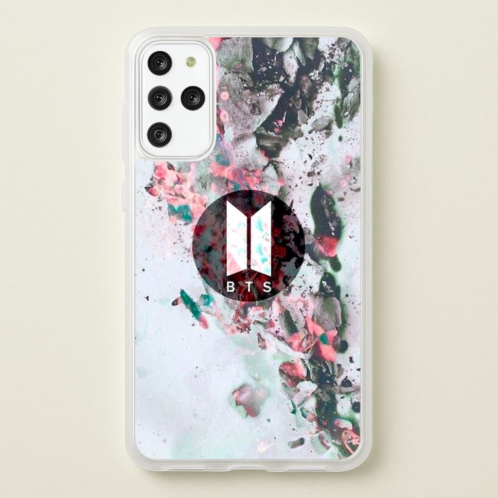 K-Pop Band Marble Logo - BTS Phone Case for Galaxy S20 Plus